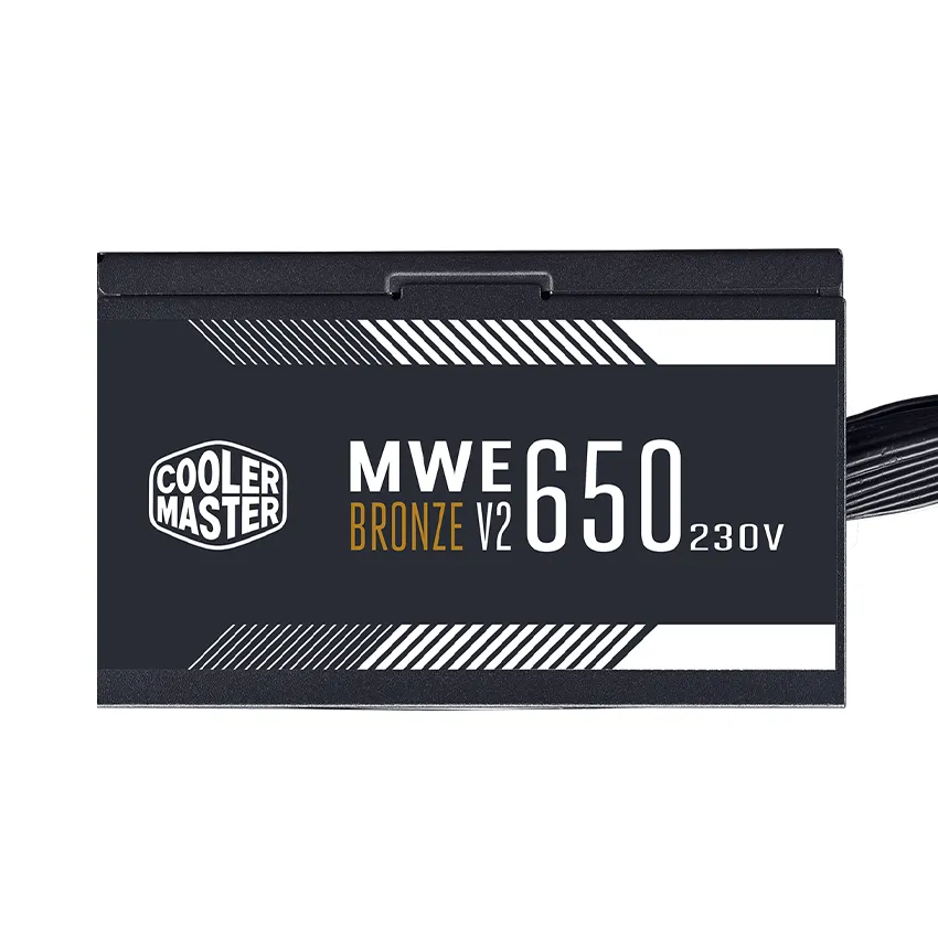 Nguồn máy tính Cooler Master MWE V2 230V 650 650W Plus Bronze (80 Plus Bronze/Màu Đen)