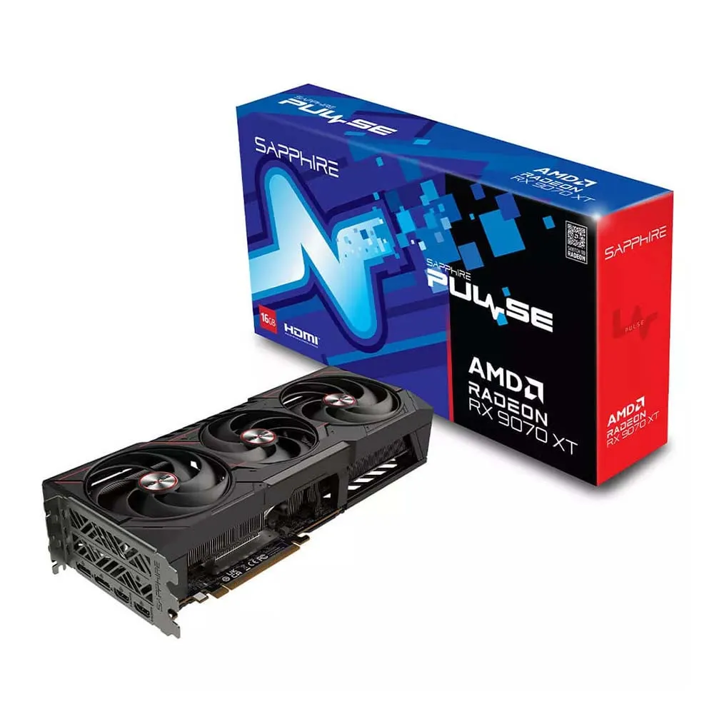 Card Màn Hình Sapphire Pulse RX 9070 XT Gaming 16GB