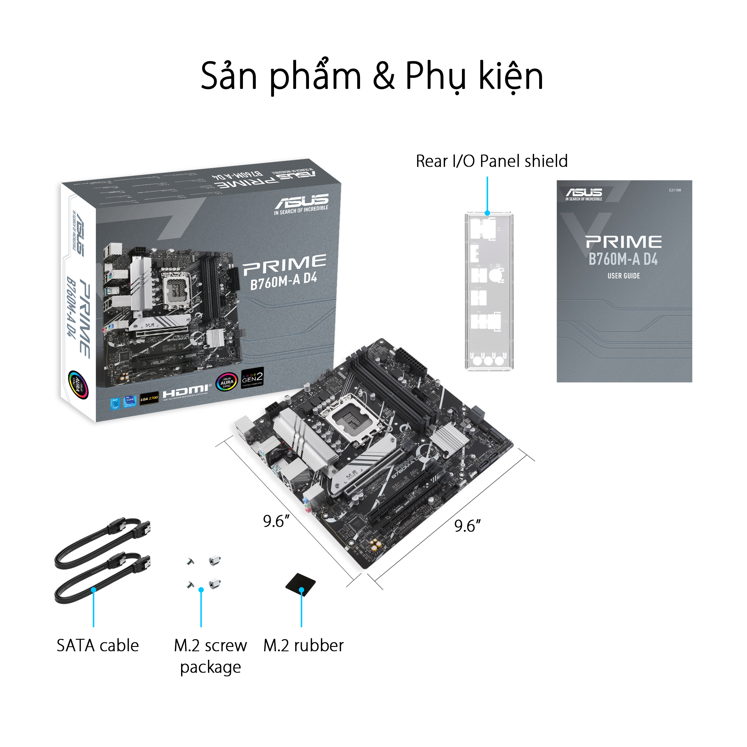 Mainboard ASUS PRIME B760M-A D4 