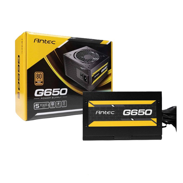 Nguồn máy tính Antec GOLD Plus G650 650W (80 Plus Gold/ ATX/ Đen) 