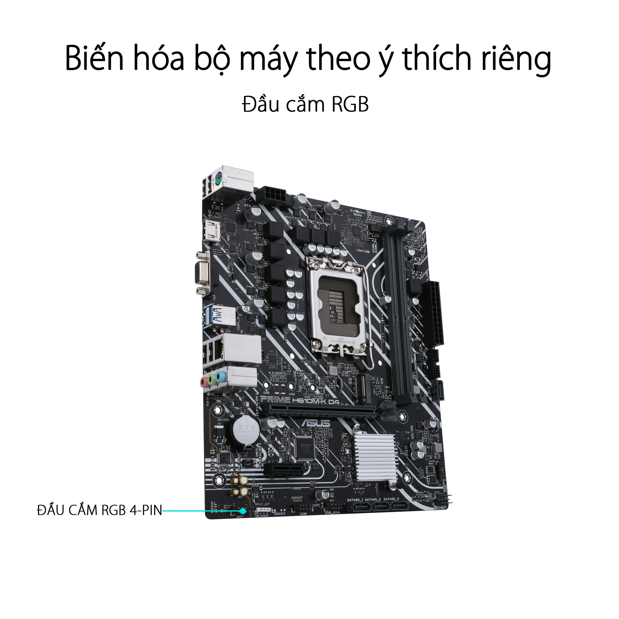 Mainboard Asus PRIME H610M-K D4 CMS 