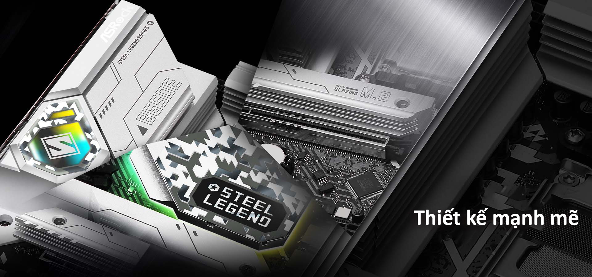 Mainboard ASROCK B650E Steel Legend Wifi 