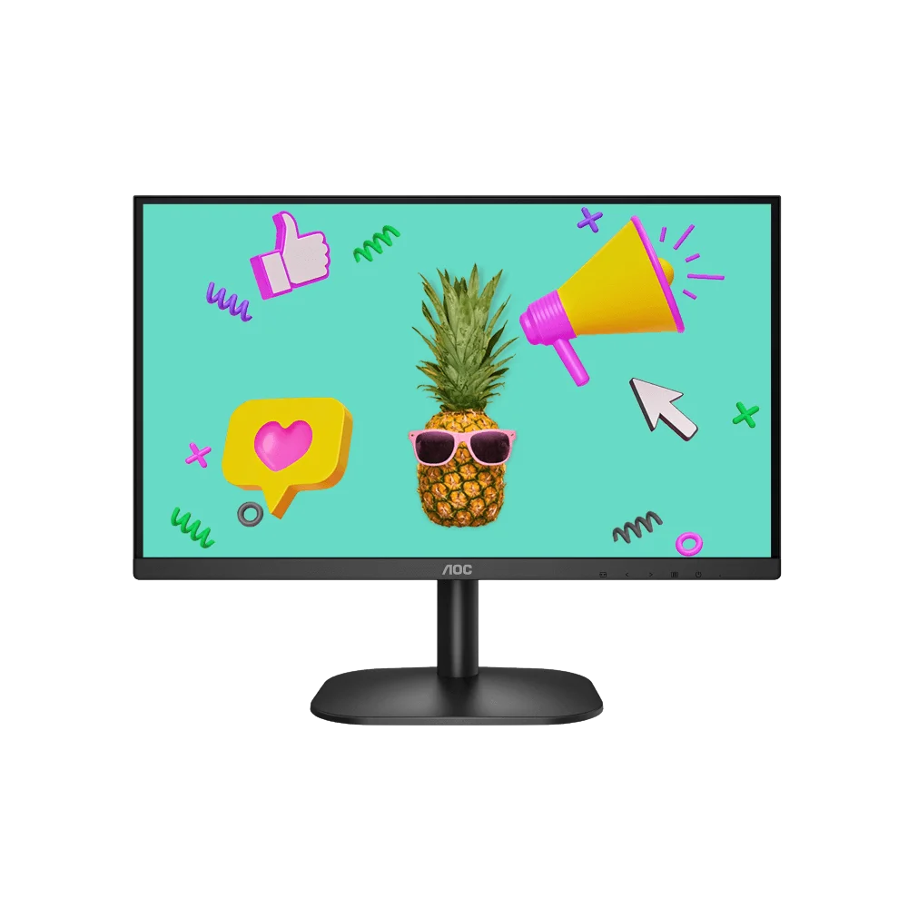 MÀN HÌNH AOC 24B2XHM/74 (23.8INCH/FHD/VA/75HZ/6MS/250NITS/HDMI+VGA)